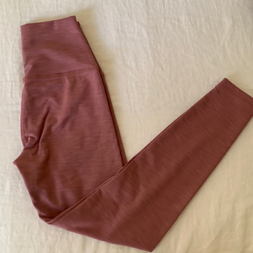 Beyond yoga dusty pink leggings